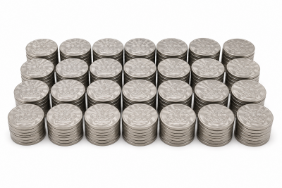 Pack de 30 tokens para máquina arcade