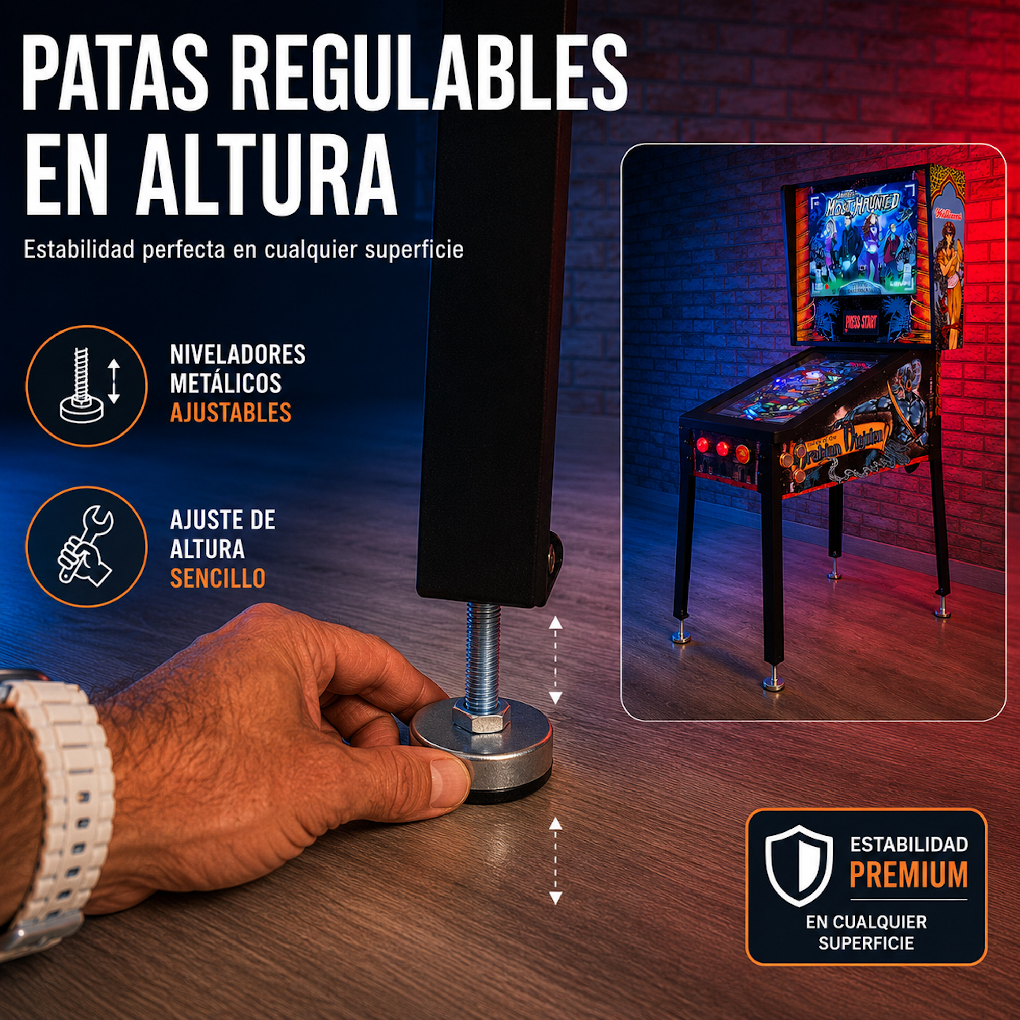 Pinball virtual 18,5" Full HD | 3 pantallas | Ryzen 5 | 16 GB RAM | 256 GB M.2 SSD | Visual Pinball X & Future Pinball | PinUp Popper | MAME vertical y horizontal | Pinscape KL25Z - Imagen 4